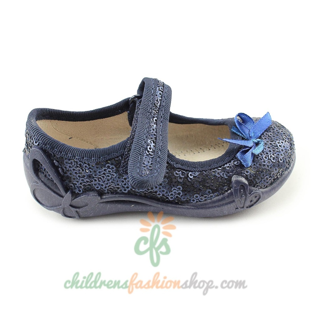 Befado Girls Canvas Mary Jane Shoes (A106)